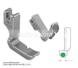 Pol pätka na našívanie kedru pre šijacie stroje, pravá 6.4mm P31C1/4 [12435R 1/4]